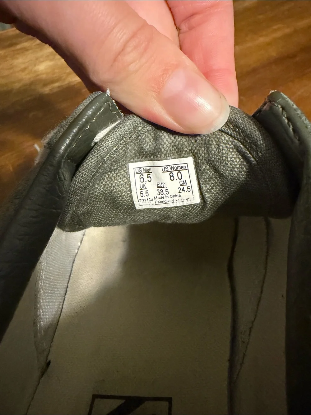 Vans women’s size